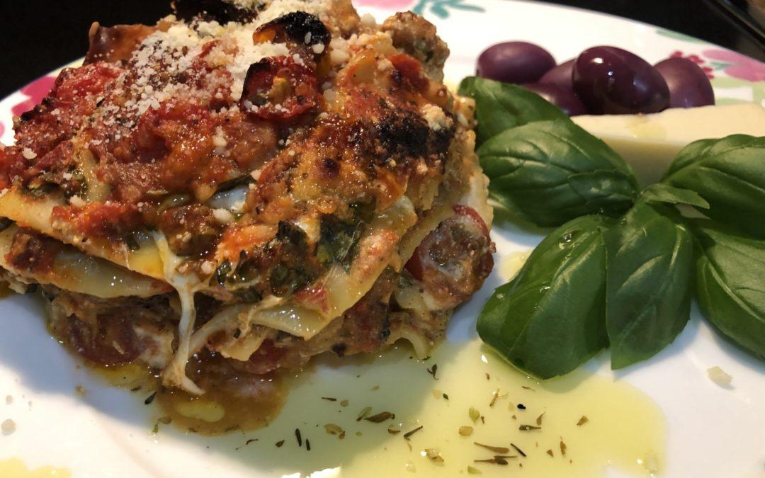Layered Eggplant Lasagne